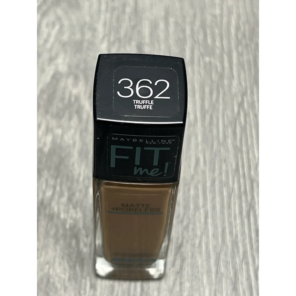 Maybelline Fit Me Matte +‎ Poreless Foundation 362 Truffle 1 fl oz - Lot of 2